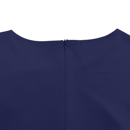 Image of Wear to Work Dress for Women Business Casual Bodycon Midi Dress Elegance Church Outfits