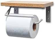 41432 Toilet Paper Holder Single Warm Grey Posh Living