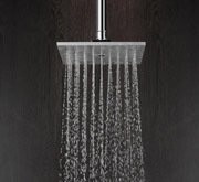 Large 8 Square Overhead Drench Shower Head 200mm