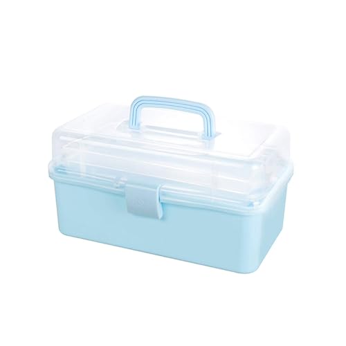 Cassetta di pronto soccorso per la famiglia cassetta dei medicinali portatile Armadietti per domestici Scatola portaoggetti per attrezzi con maniglia per ufficio domestico