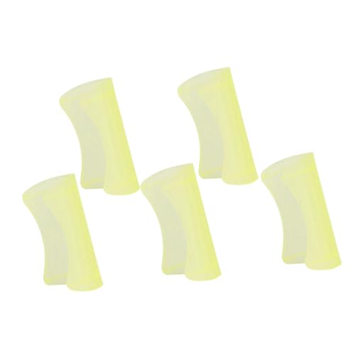 SUPVOX 5Pcs Plastic Flute Protectors Creative Flute Film Covers Wear Resistant Design for Protection for Enhanced Visibility