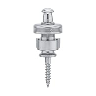 Triple-Lock Security System: Patented Lock-Wheel mechanism with hardened steel buttons creates three layers of protection, preventing accidental releases and securing your acoustic guitar or bass guitar with military-grade reliability Universal Compa...