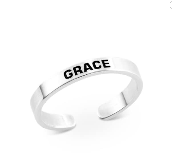 Personalized Stainless steel Adjustable Ring with Your Name Engraved. Ideal gift for GirlFriend, Wife, Anniversary, Birthday, Valentine’s Day, Propose Day or any Special occasion.