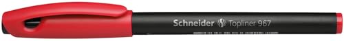 Schneider Topliner 967 Fineliner (Strichstärke 0,4 mm) 1 Stück rot