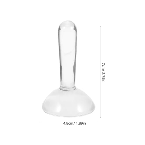 Pestle de vidrio para pigmento NUOBESTY transparente miniatura 2