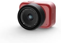 ATLI T100 Lite Time Lapse Camera 1080P HDR Professional WiFi APP Control Manual Focus Timelapse Video Camera for Plants Indoor Construction (Red&Black)