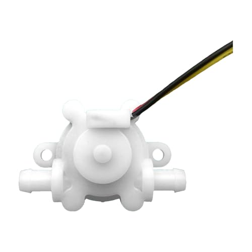 Sensor de flujo de agua para control de riego doméstico automatizado