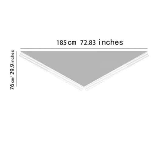 Gettoreach Women’s Solid Color Scarf, Pashmina Wraps Knitted Scarf, Wool Cashmere Warm Wraps for Women 20252