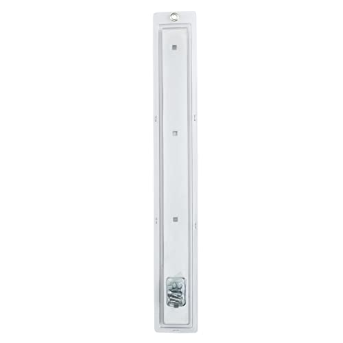 Image of RoadPro W-001CD Chrome 24 inch Studded Mud Flap Top Plate