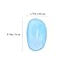 Outanaya 12pcs Hair Dyeing Ear Tools Comfortable Silicone Earmuffs for Oiling and Masking Easy to Use Protects Ears from Dye and Heat Sky