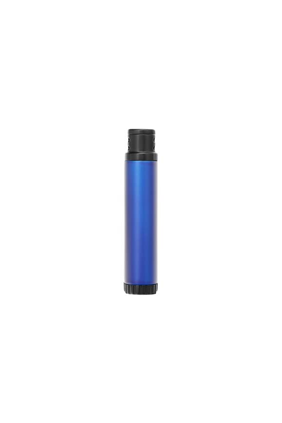 Encendedor Colibri Belmont Jet Único Azul Metálico miniatura 5