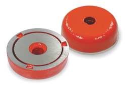 Alnico 5 Shallow Pot Magnet, 7 lb. Pull