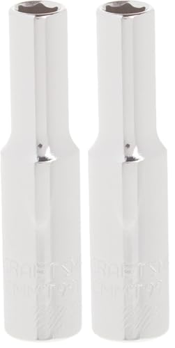 Image of CRAFTSMAN Deep Socket, Metric, 1 /4-Inch Drive, 5.5mm, 6-Point (CMMT99104) (Pack of 2)