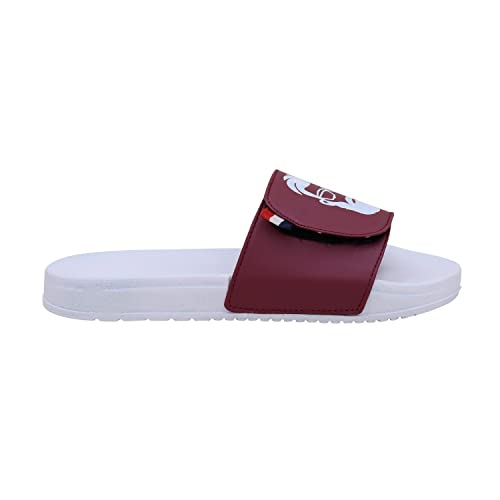 Image of PERY-PAO Mens Comfort Sliders Grey, Sky Blue, Black, White, peach, Neon Green, Olive Green Boys Flip-Flops