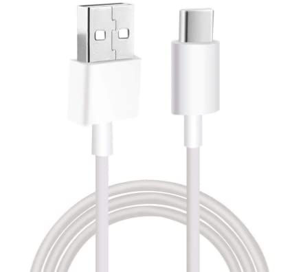 Buzz BEE 3.1 Amp Type-C charger data cable(White)