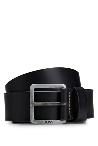 BOSS Herren jeeko_sz40 G rtel, Black1, 90 EU