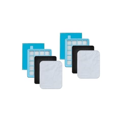 Invest Pack de 2 filtros de repuesto compatibles con Philips Cover