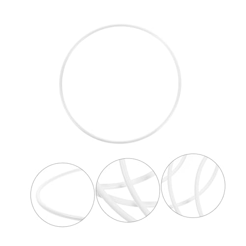 Aros de metal para manualidades DIY de hierro Nuobesty un pack de 10 piezas redondas 8