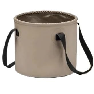 Bucket for Fishing Stuff Accessories Tackle Articles(Coffee-20L)