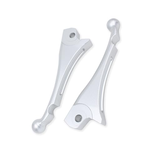 Palancas de freno GTS 300 2023 2024 con tacto firme y aluminio CNC plata