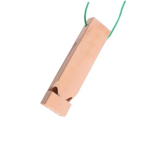 Alipis Fischietto Da Treno in Legno Robusto Per Bambini, Giocattolo Fai Da Te Da Dipingere, Portatile e Leggero, Regalo Compleanno Suono Trenino Allegro