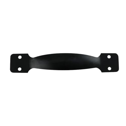 441 Accesorios Antiguos para Equipaje, Asas de Madera de alcanfor, herrajes Negros para joyeros, Accesorios Antiguos (Negro - 10 Piezas)
