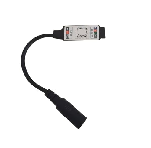 Contrôleur LED RGB WS2811 WS2812B DC5V 12V 24V avec télécommande infrarouge pour ruban lumineux