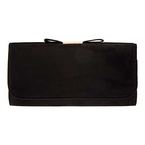 Image of JNB Faux Microsuede Envelope Clutch