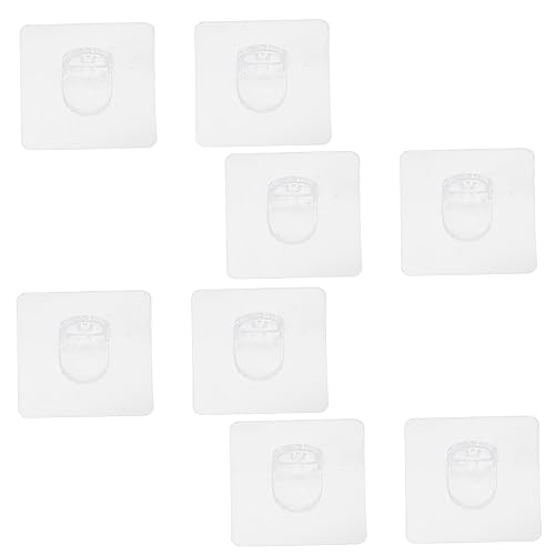 LIOOBO 8個ペットケージ固定具 滑り止め付き 自己粘着式 ペットフェンスホルダー 室内用 小型犬 子犬 ハムスターケージの安定補助 複用途対応