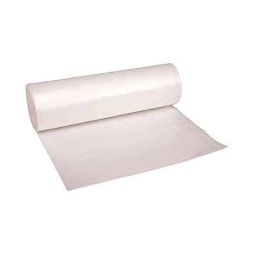 Image of Boardwalk High-Density Can Liners, 33 gal, 14 mic, 33 inch x 38 inch, Natural, 25 Bags /Roll, 10 Rolls /Carton