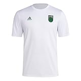 adidas Austin FC MLS - Camiseta de manga corta para hombre Austin FC MLS, Logo blanco pequeño, XXL