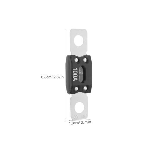 SHINEOFI 5 piezas Fusibles Mini Automotrices de Aleación de Zinc de Acción rápida para cajas de fusibles de vehículos y conexiones de amplificadores de automóvil para accesorios de cableado de camiones y mantenimiento vehicular miniatura 2
