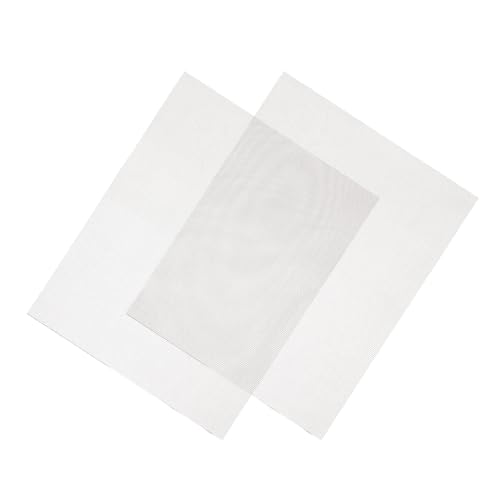 Mipcase Malla de Alambre de Tungsteno Rígida para Reparación de Parachoques de Coche, 2 Piezas, Malla Metálica Protectora para Soldadura, Resistente y Fácil de Cortar, Uso Industrial