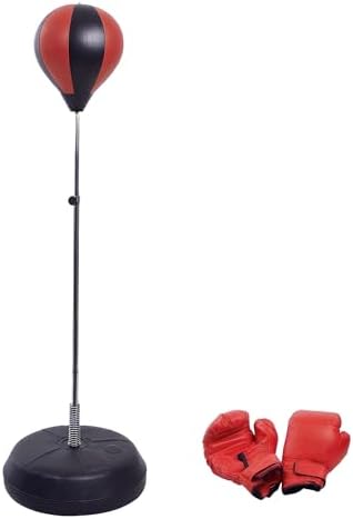 HOMCOM Saco de Boxeo de Pie Punching Ball con Altura Ajustable de...