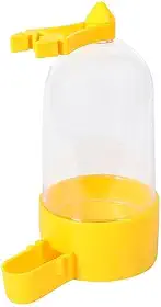MY PET BRASIL Bebedouro Para Pássaros Grande Bebedouro De Plástico Para Avês Resistênte E Seguro Prático E Rápido Cores Sortidas