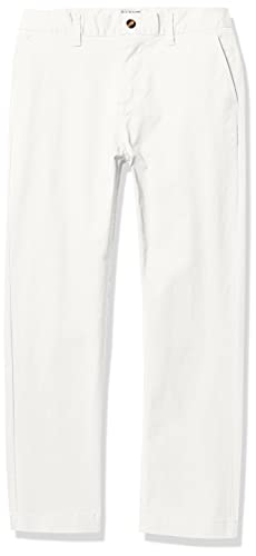 Isaac Mizrahi Men's Boy's Slim Fit Adjustable Waist Stretch Cotton Pant