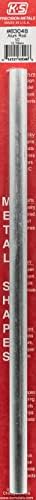K&S Precision Metals 83048 Round Solid Aluminum Rod, 1/2" OD x 12" Long, 1 Piece, Made in The USA