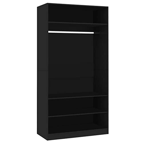 vidaXL Kleiderschrank offen Einlegeboden Regal Kleiderständer Schrank...