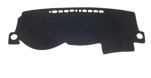 Tapis de tableau de bord bleu LHD anti-glisse pour auto 2000-2006