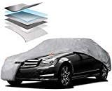 Motor Trend Defender Pro Car Cover 7-Series Waterproof for All Weather - Snow, Wind, Rain & Sun-Ultra Heavy Multiple Layers