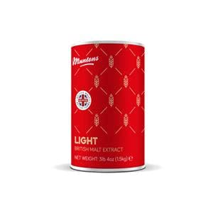 Muntons Light Malt Extract - Beer Kit Flavoring - Home Brewing Malt Extract - 3.3 LBS (2/Pack)