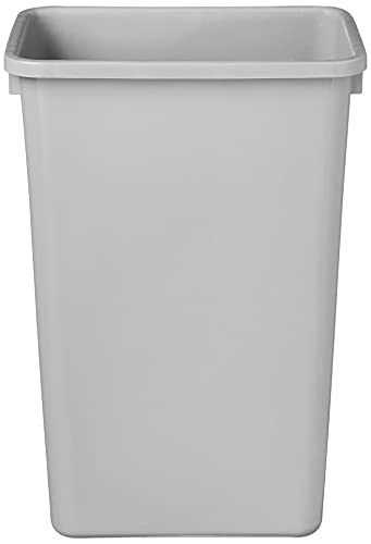Image of Hardware Resources Gray 50 Quart Plastic Waste Container