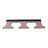 For 4-string Ukulele ZYZY Made Banjo Ukulele Banjolele Maple & Ebony Bridge - 5/8 Inch