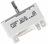 Surface Burner Infinite Switch Сompatible with GE JBP26BB1AD, JB250RK3SS, JBP30WB1WW, JDP39DN1BB, JBP35DJ1CC, JSP39WK1WW model, 8 inch unit