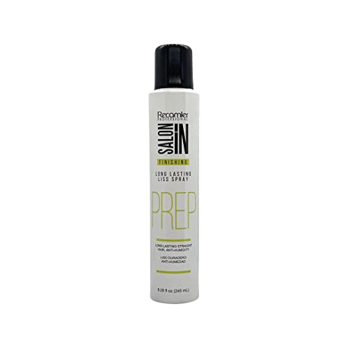 Long Lasting Liss Spray Har Salon In Recamier Straightening of Wavy Hair and Rebels | Saloon In Liso Duradero Cabello Ondulados Rebeldes 8.3oz-245ml