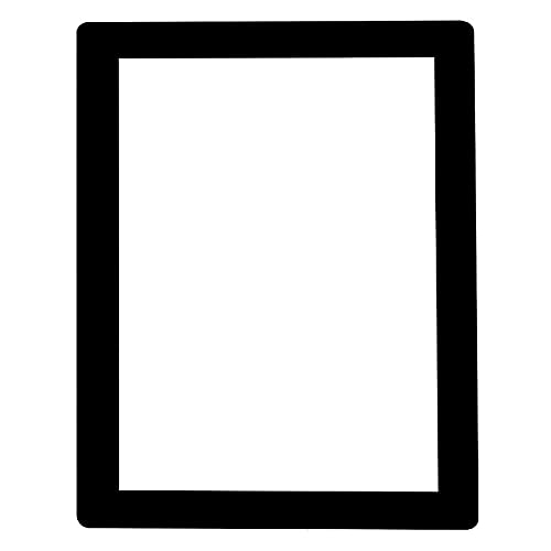 Lysee 3D Printer Parts & Accessories - Glass Protectors Compatible for 8.9 Inch LCD Screen for Photon D8 UV Light-Curing 3D Printer - (Color: Black)