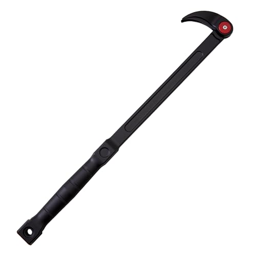 18-Inch Adjustable Pry Bar Heavy Duty 14-Point Indexing Pry Bar High Strength Chrome Vanadium Steel Pry Tool