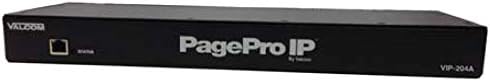 Valcom VIP-204B 8-Zonas de Paging IP Plus 4-Zones de Paginación analógica unidireccional