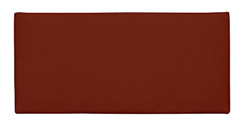 RSH Décor One ~ Elegant Functional Performance Velvet Piano Bench Cushion/Seat/Chair Pad ~ Choose Color (Gadsen Cranapple)