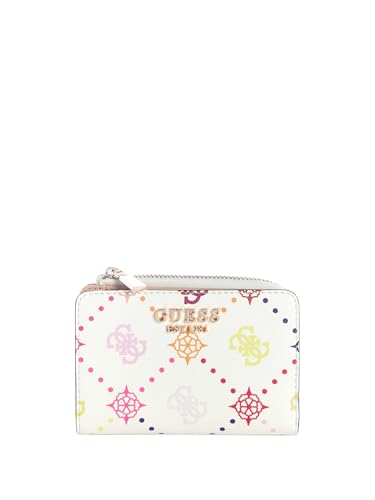 GUESS Emelie Logo Zip Around Card Case